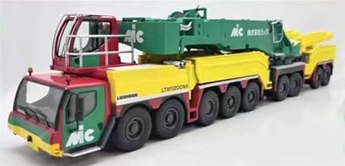 FloZ Für NZG für LIEBHERR für LTM11200 Kran Gelb Grün Rot Mikrofon mit Fischgrätenarm Abdeckung Kit 1:50 LKW-Modell von FloZ