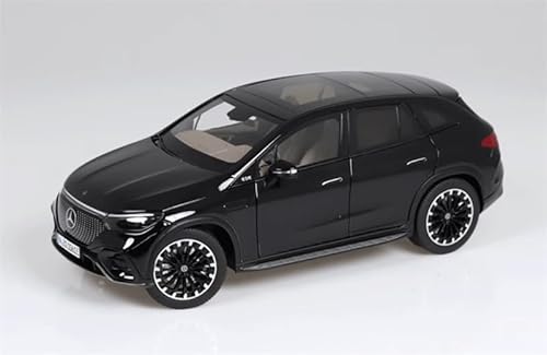 FloZ Für NZG für Mercedes für EQE Pure Electric SUV Obsidian Schwarz 1:18 Auto Vorbaumodell von FloZ