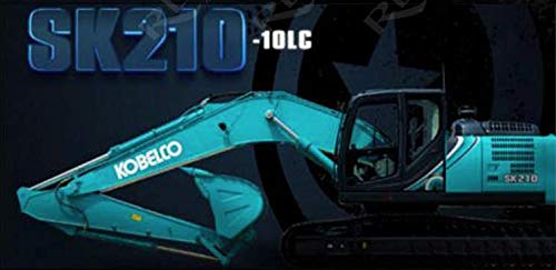 FloZ KOBELCO SK210-10 Grüner Bagger 1/50 Druckguss Modell B von FloZ