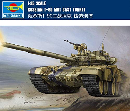 FloZ Russian T-90 MBT Cast Turret 1/35 Tank Trumpeter Modellbausatz 05560 von FloZ