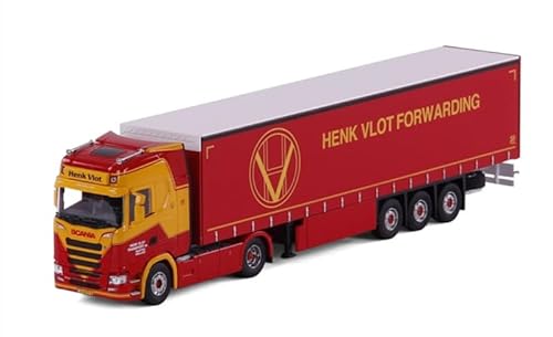 FloZ für Cavallino für Scania S Container-LKW für Henk für VLOT Forwarding 1:50 Truck Vorgebautes Modell von FloZ