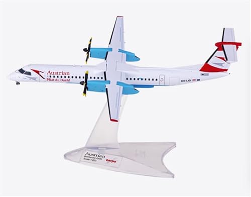 FloZ für Herpa for Austrian Airlines für Bombardier Q400 OE-LGI Pfiat di dashi 1:200 Flugzeug Vorgebautes Modell von FloZ