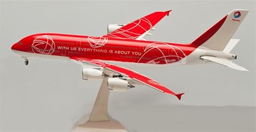 FloZ für Herpa for Total für Airbus A380 mit US Everything is About You 1:200 Flugzeug Vorgebautes Modell von FloZ