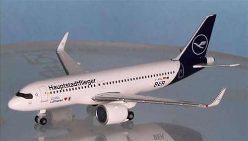 FloZ für Herpa für Lufthansa Airlines für Airbus A320neo Hauqtstadtflieger D-AINZ Neubrandenburg 1:500 Flugzeug Vorbaumodell von FloZ