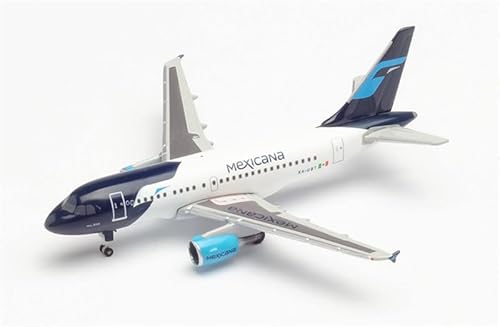 FloZ für Herpa für Mexicana de Aviacion für Airbus A318 XA-UBT 1:500 Flugzeug vorgebautes Modell von FloZ