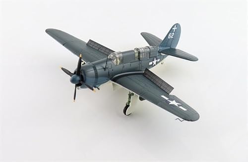 FloZ für Hobby Master SB2-C Helldiver White 62 VB-18 USS Intrepid 1944 1:72 Flugzeug Vorgebautes Modell von FloZ