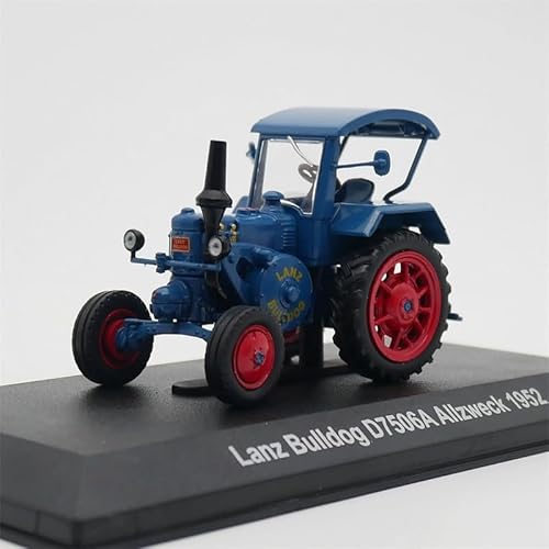 FloZ für IXO für Lanz für Bulldog D7506A Allzweck 1952 dunkelblau Traktor 1:43 LKW vorgebautes Modell von FloZ