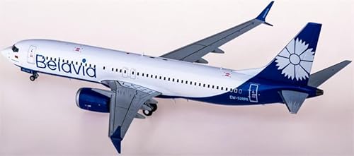 FloZ für JC Wings für Belavia für Boeing 737 MAX 8 EW-528PA 1:200 Flugzeug vorgebautes Modell von FloZ