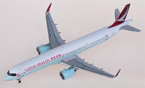 FloZ für JC Wings für Cathay Dragon für Airbus A321neo D-AVZF 1:400 Flugzeug vorgebautes Modell von FloZ