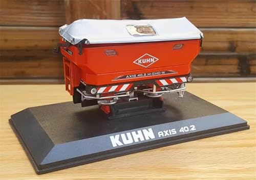 FloZ für KUHN für AXIS40.2 für M-EMC-W Düngerstreuer Traktor rot 1:32 LKW vorgebautes Modell von FloZ