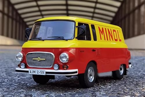 FloZ für MCG für BARKAS B 1000 Van Gelb 1:18 Auto Vorbaumodell von FloZ