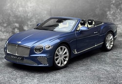 FloZ für NOREV für Bentley für Continental für GT Sportwagen Blau Metallic Cabrio Verdeck 1:18 Auto Vorbaumodell von FloZ