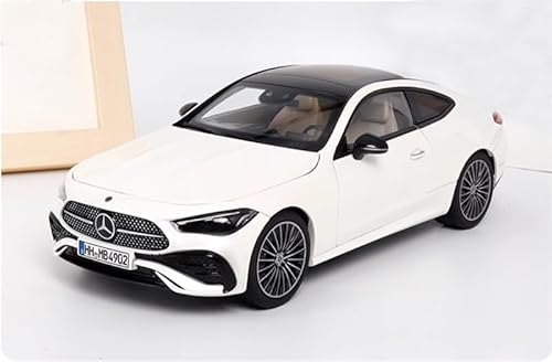 FloZ für NOREV für Mercedes für Benz für CLE 2024 Coupe New Coupe Opalith Weiß Metallic 1:18 Auto Vorgebautes Modell von FloZ