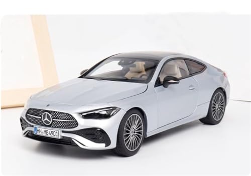 FloZ für NOREV für Mercedes für Benz für CLE 2024 Coupe New Coupe Silber Metallic 1:18 Auto vorgebautes Modell von FloZ