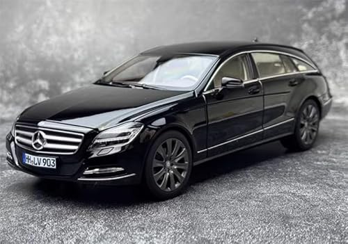 FloZ für NOREV für Mercedes für Benz für CLS 2011 Shooting Brake Schwarz Metallic 1:18 Auto Vorgebautes Modell von FloZ