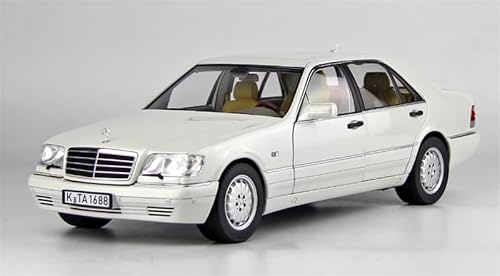 FloZ für NOREV für Mercedes für Benz für W140 für S-Klasse S320 White Pearl Paint 1:18 Auto Vorbaumodell von FloZ