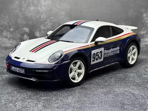 FloZ für NOREV für Porsche für 911 für Dakar 2023 Weiß 1:18 Auto vorgebautes Modell von FloZ