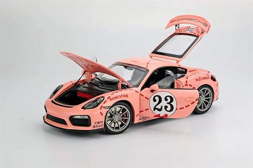 FloZ für NSL Modell für Porsche für Cayman für GT4 Pink Pig Auto 1:18 Truck Vorbaumodell von FloZ