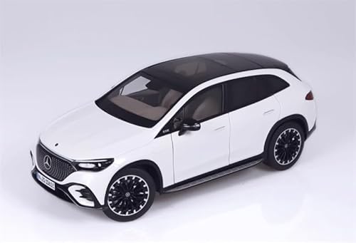 FloZ für NZG für Mercedes für EQE Pure Electric SUV Diamond White 1:18 Auto Vorbaumodell von FloZ