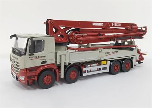 FloZ für NZG für Schwing S43 SX III Pumpenwagen für Godel für Beton 1:50 Truck Vorgebautes Modell von FloZ