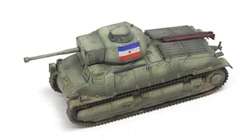 FloZ für S-Model S35 Soma Panzer Jugoslawien 2,7 kg Kanone Typ 1/72 Panzer vorgebautes Modell von FloZ