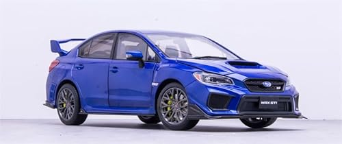 FloZ für Sun Star 2018 für Subaru für WRX für STI Customized Version Blau 1:18 Auto Vorgebautes Modell von FloZ