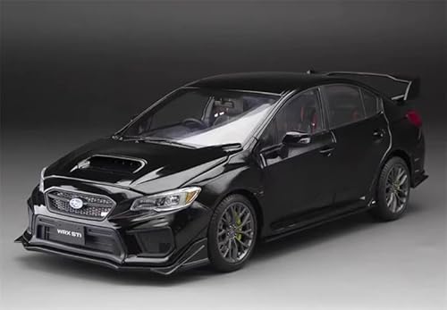 FloZ für Sun Star 2018 für Subaru für WRX für STI Customized Version Schwarz 1:18 Auto Vorgebautes Modell von FloZ