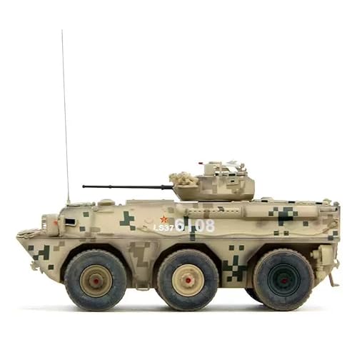 FloZ für UNISTAR China ZSL-92B Feldinfanterie Kampffahrzeug Desert Digital 6-Räder gepanzertes Fahrzeug Nr. LS37-6108 1:72 Panzer vorgebautes Modell von FloZ