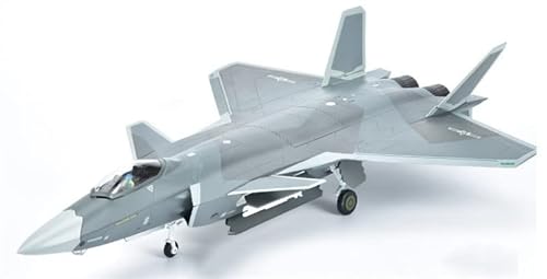 Für AF1 China J-20 Fighter Grey 1:48 Druckguss-Flugzeug, vormontiertes Modell von FloZ