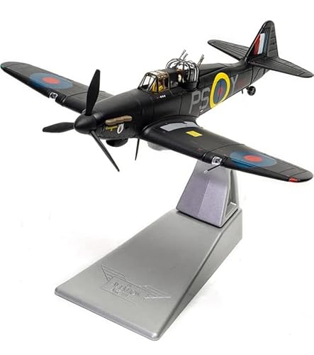 Für Corgi Boulton Paul Defiant Mk.l N1801 PS-Y Nightfighter Coimbatore ll 1/72 Druckguss-Flugzeug, vormontiertes Modell von FloZ