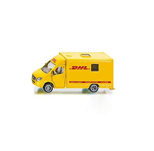 FloZ Für DHL 1936 Postwagon Van Truck Courier U1936 1/50 Druckgussmodell Auto Finish Truck von FloZ