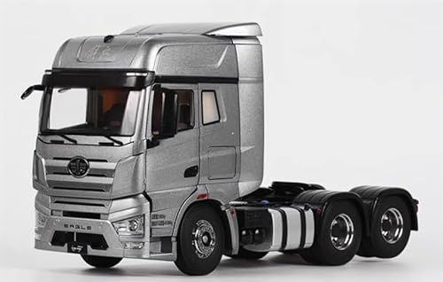 Für FAW für Jiefang J7 Traktorkopf Platin Grau 1:24 LKW vorgebautes Modell von FloZ