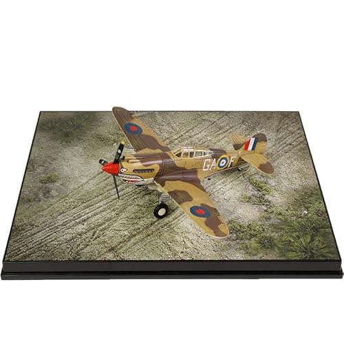 Für FOV British Curtis P-40B Tomahawk MkIIB 1941 Nordafrika 112 Squadron 1/72 Druckguss-Flugzeug, vormontiertes Modell von FloZ