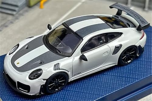 Für FloZ für Porsche für 911GT2RS Sportwagen, limitierte Auflage, weiß, 1:64, Druckguss, LKW, vormontiertes Modell von FloZ