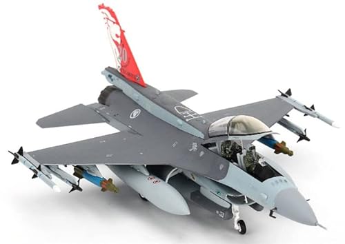 Für JC Wings F-16D Fighting Falcon, Republik Singapur Air Force, 425th Fighter Squadron Black Widows, 2014 1:72 Druckguss-Flugzeug, vormontiertes Modell von FloZ