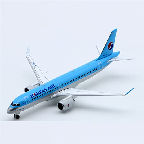 Für JC Wings für Korean Air für Bombardier CS300 HL8313 1:400 Druckgussflugzeug, vorgebautes Modell von FloZ