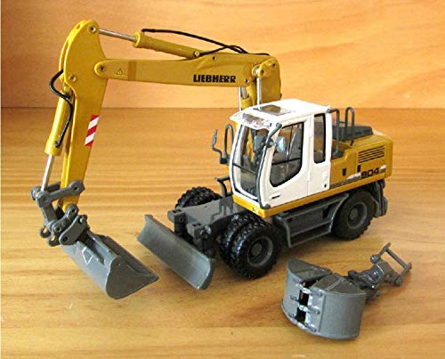 Für Liebherr A904C Radbagger 1/50 Druckguss-Modell, fertiges Auto, LKW von FloZ