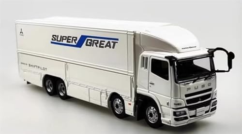 Für Mitsubishi für Fuso für Super Great White 1:43 Truck Pre-Built Model von FloZ