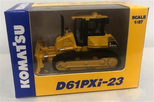 Für Universal-Hobbys für Komatsu D61PXi-23 Black Crawler Bulldozer 1:87 DIECAST LKW vorgebautes Modell von FloZ