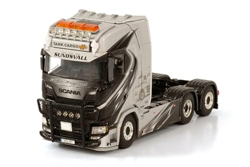 Für WSI Scania S Highline CS20H 6X2 TAG AXLE Tank Cargo 1/50 Druckguss, vorgefertigtes Modell von FloZ