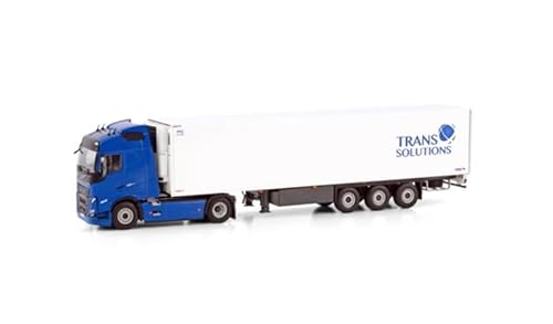 Für WSI für Volvo FH5 für Globetrotter 4X2 Reefer Trailer – 3 Achsen für Trans Solutions 1:50 Truck vorgebautes Modell von FloZ