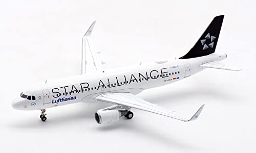 JC Wings for Lufthansa Star Alliance Airbus A320 D-AIUA 1:200 DIECAST Flugzeug Vorbaumodell von FloZ