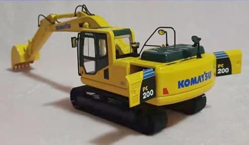 Komatsu PC200-8MO Hydraulische Schaufel mit Metallschienen 1/43 Diecast Truck Vorbaumodell von FloZ