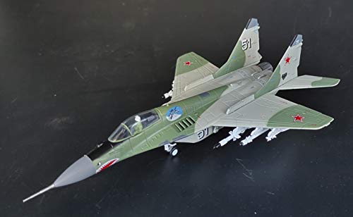 MIG 29 Fulcrum-C 1/100 Druckguss Flugzeug Modellflugzeug Mikoyan Sowjet von FloZ