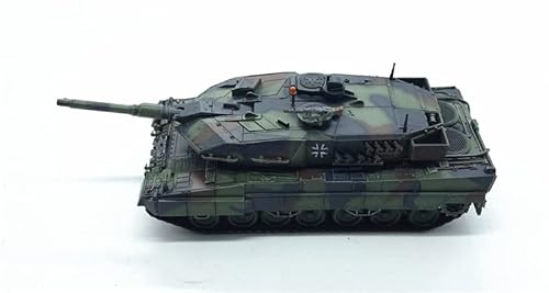 Panzerkampf Deutscher Leopard 2A5 Hauptkampfpanzer NATO Tricolor Camouflage 1:72 ABS Panzer Vorgebautes Modell von FloZ