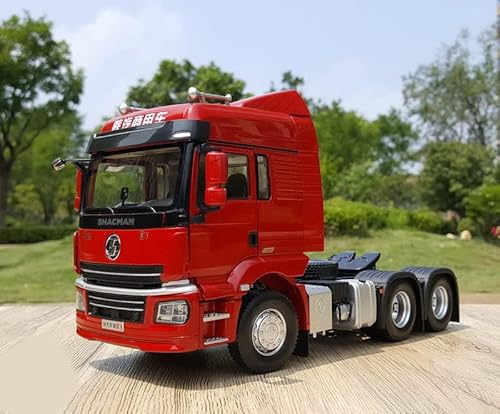 SHACMAN Commercial Xuande 3 Traktor Space Cab 1/24 Druckguss-LKW, vormontiertes Modell von FloZ