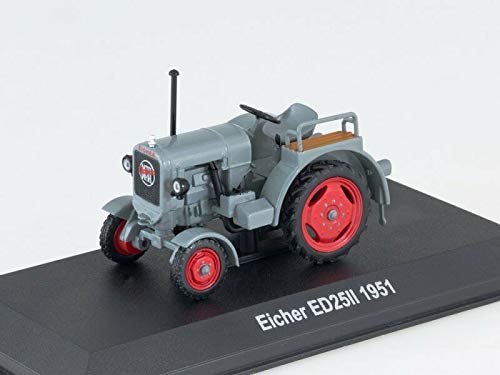 FloZ Sammler Modell Eicher ED25 II Traktor 1951 1/43 Metall & Kunststoff Detail Vintage Modellauto von FloZ