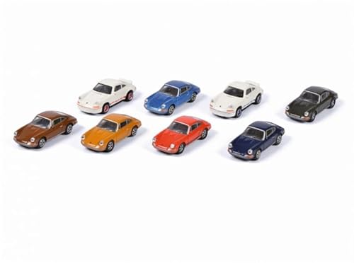 Schuco für Porsche 911, 8-teiliges Set, 1:87, LKW, vormontiertes Modell von FloZ