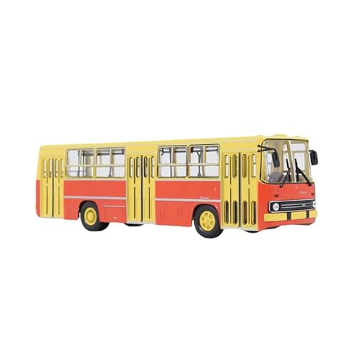 Sowjetischer Bus UdSSR ungarischer IKARUS-260 Bus gelb-rot 1/43 ABS Truck vorgebautes Modell von FloZ