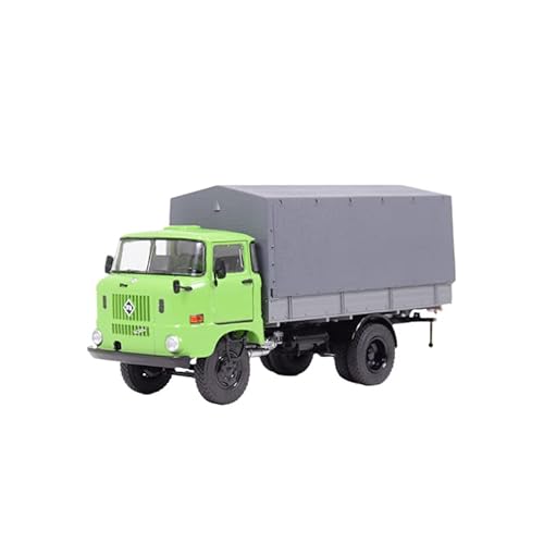 FloZ Startmaßstabsmodelle Ostdeutsch IFA-W50L Mittelgroßer Flachbett-LKW 1/43 ABS Truck vorgebautes Modell von FloZ